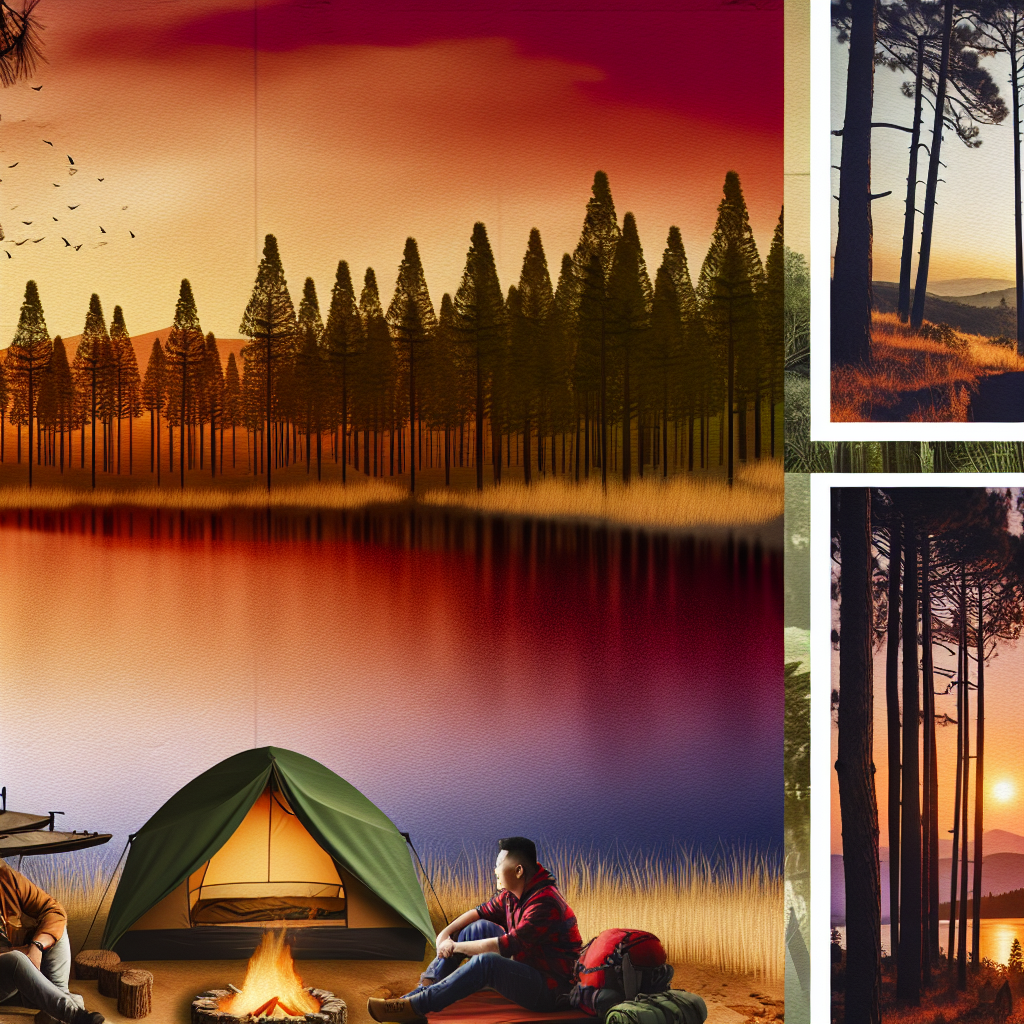 Scenic Camping Landscape