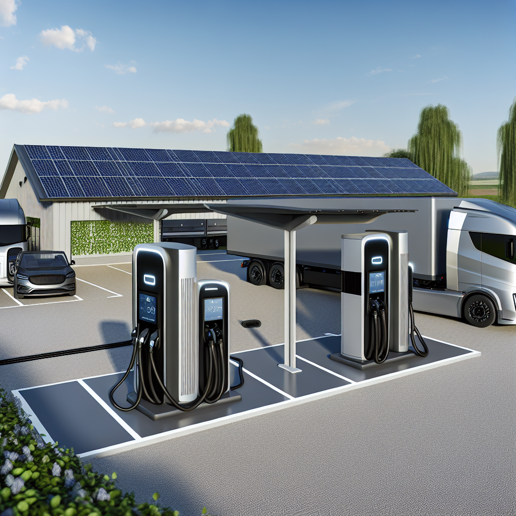 Charging Station for Medium-Duty Trucks