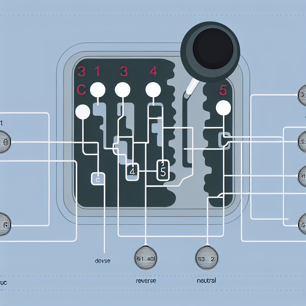 Manual Transmission Gear Shift Layout