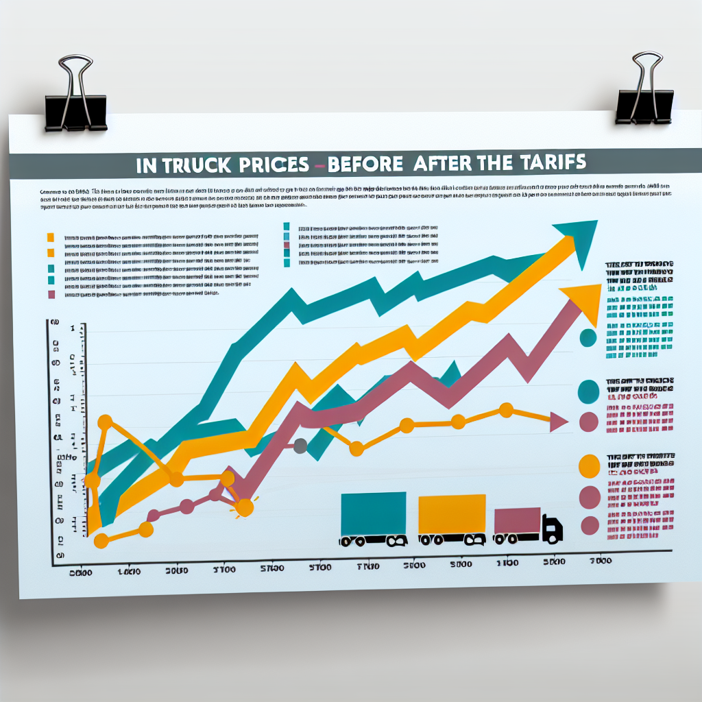 Truck Price Trends Infographic