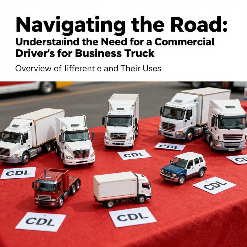 Understanding CDL requirements in a business context.