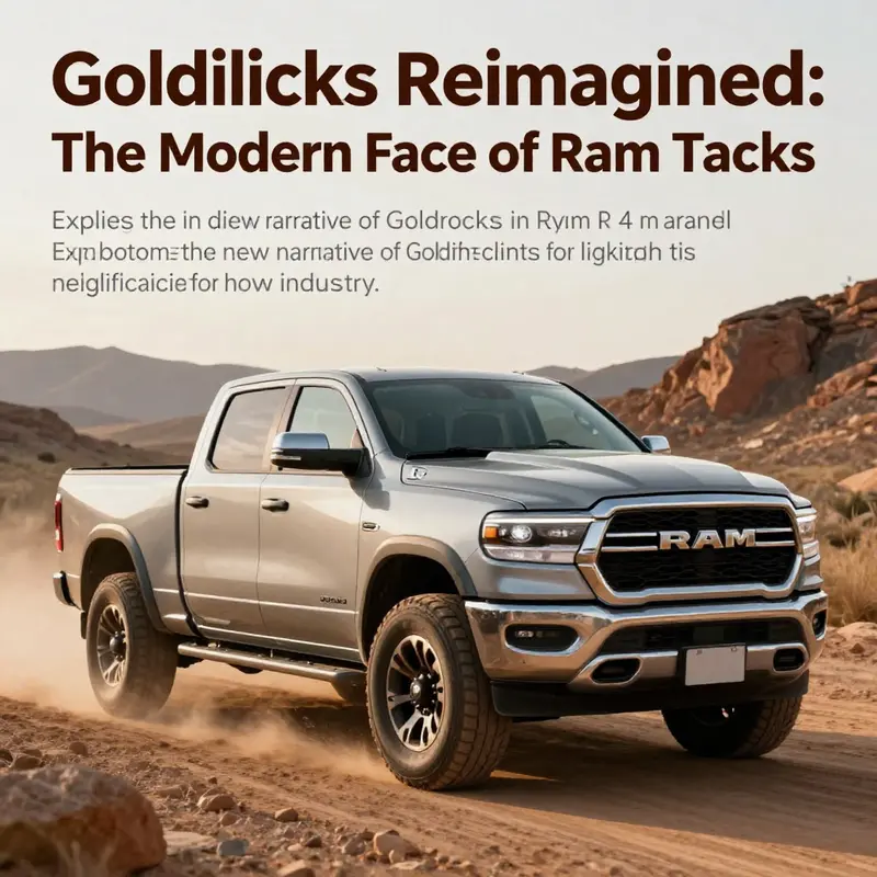 A Ram Truck in a rugged setting, reflecting the strength and versatility of the vehicle.