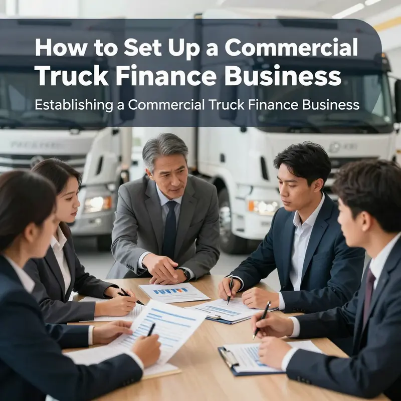 Stakeholders discuss their business model and target markets for truck finance.