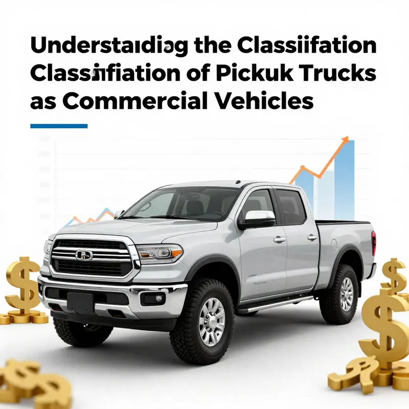 A global overview of pickup truck classifications as commercial vehicles.