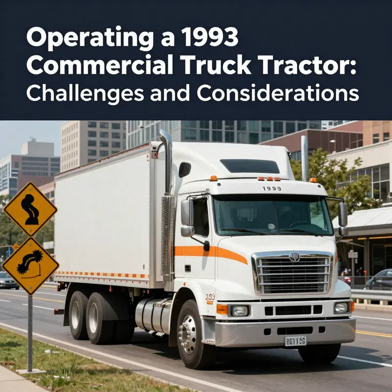 A truck driver with a CDL showcasing the legal requirements for operating older commercial vehicles.