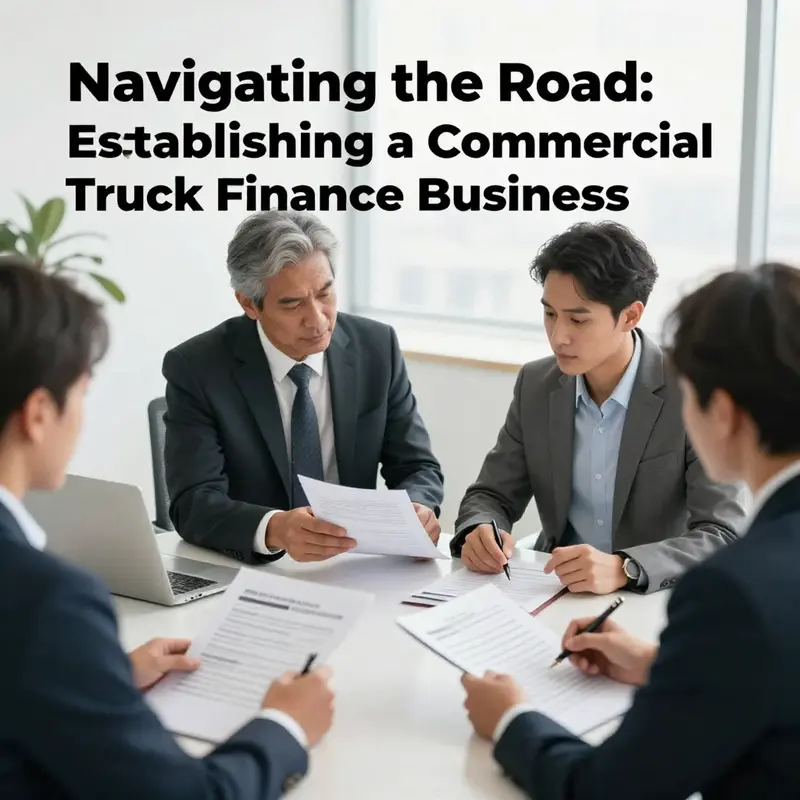 Stakeholders discuss their business model and target markets for truck finance.