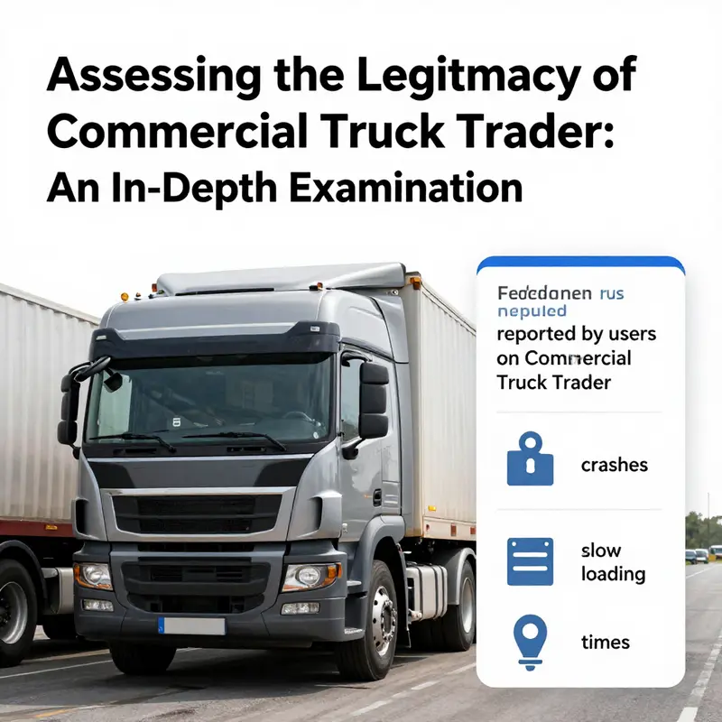 A visual representation of the user ratings and reviews on Commercial Truck Trader’s homepage.