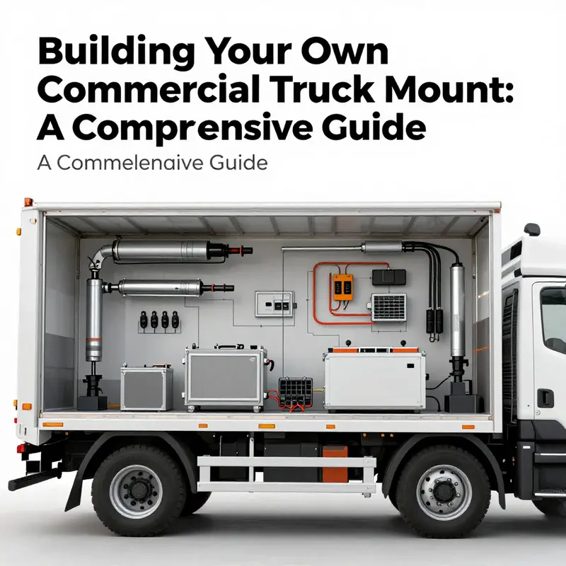 Various types of commercial truck mounts designed for different operational needs.