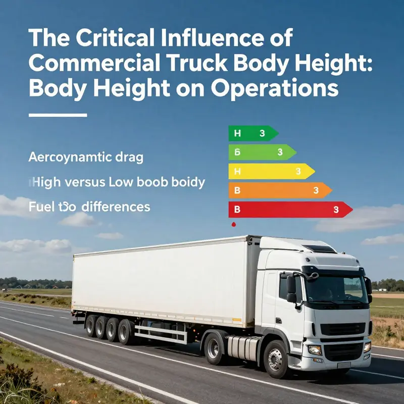 Efficient loading and unloading of cargo enabled by a commercially low truck body height, ensuring safety and productivity.