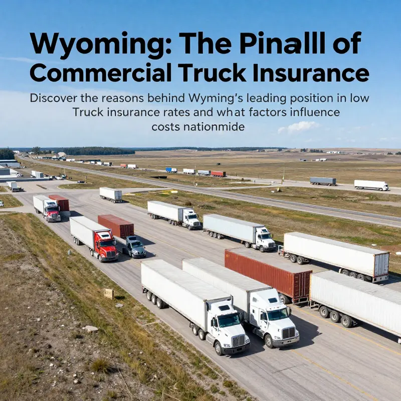 Aerial view of a logistics hub bustling with commercial truck activity.