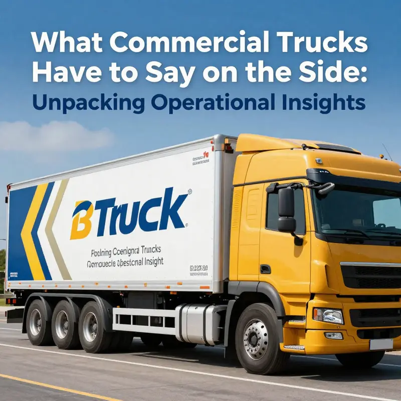 The functional design elements of commercial trucks that enhance loading and unloading efficiency.
