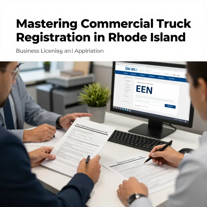 Preparing for the CDL exam is a crucial step in registering a commercial truck in Rhode Island.
