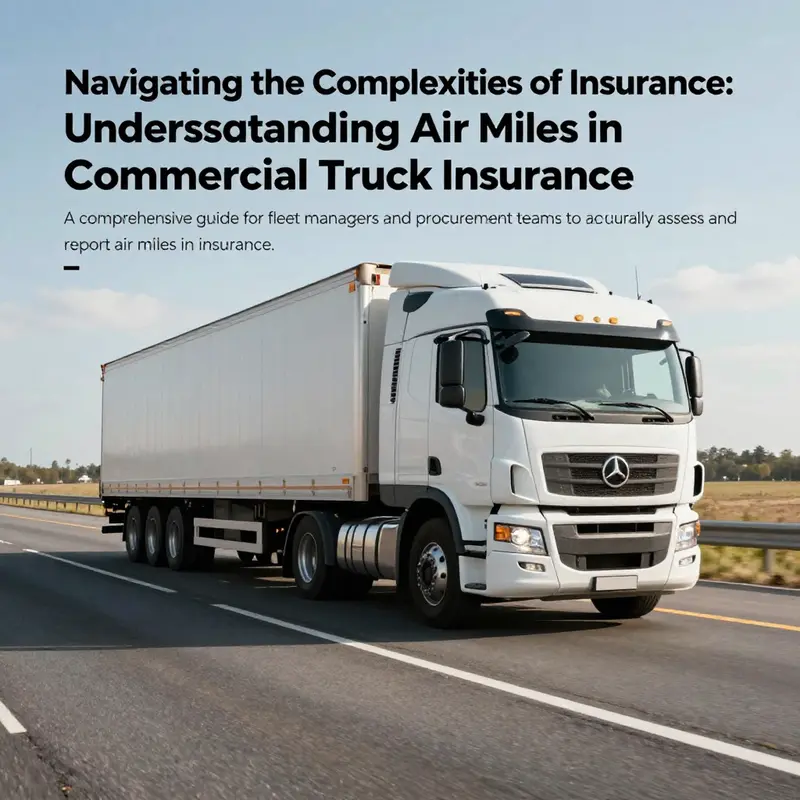 A panoramic image of a commercial truck on an open highway, symbolizing the world of commercial truck insurance.