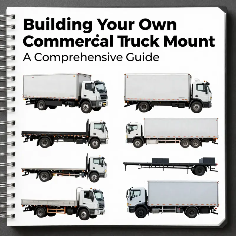 Various types of commercial truck mounts designed for different operational needs.