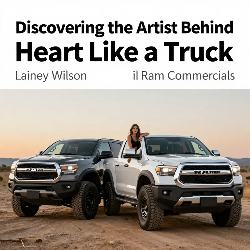 Lainey Wilson’s captivating performance matching the rugged appeal of Ram Trucks.