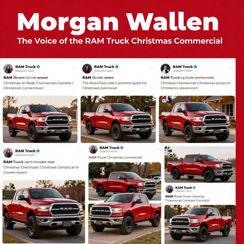 Morgan Wallen captivates the audience with a heartfelt performance, embodying the spirit of the holidays.