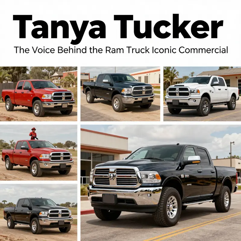 Tanya Tucker delivering a heartfelt performance in the Ram Truck commercial.