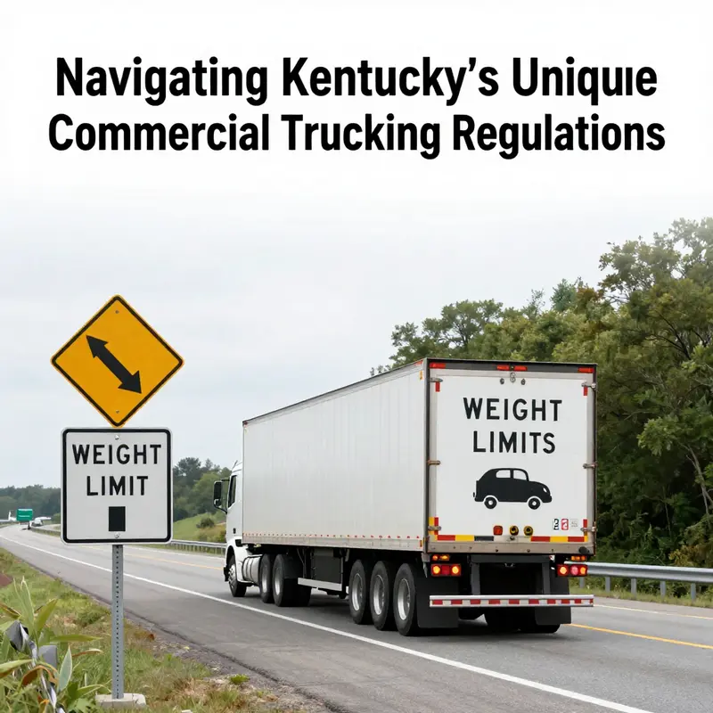 Comparison of Kentucky’s trucking regulations and federal standards.