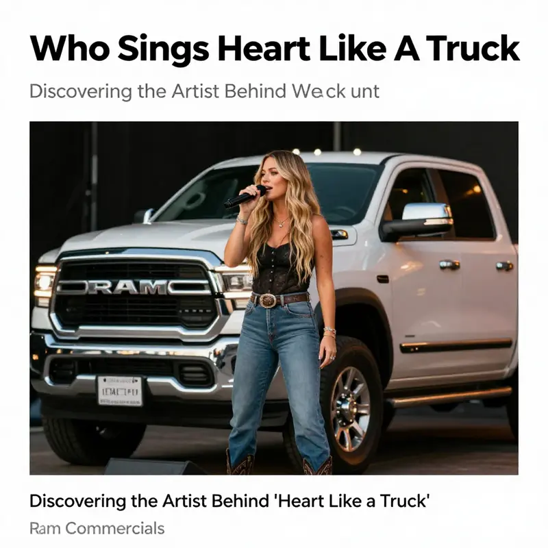 Lainey Wilson’s captivating performance matching the rugged appeal of Ram Trucks.