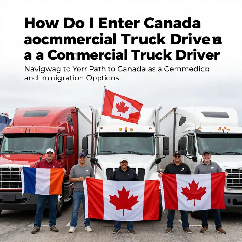 Training scenario for individuals obtaining a Canadian commercial driver’s licence.