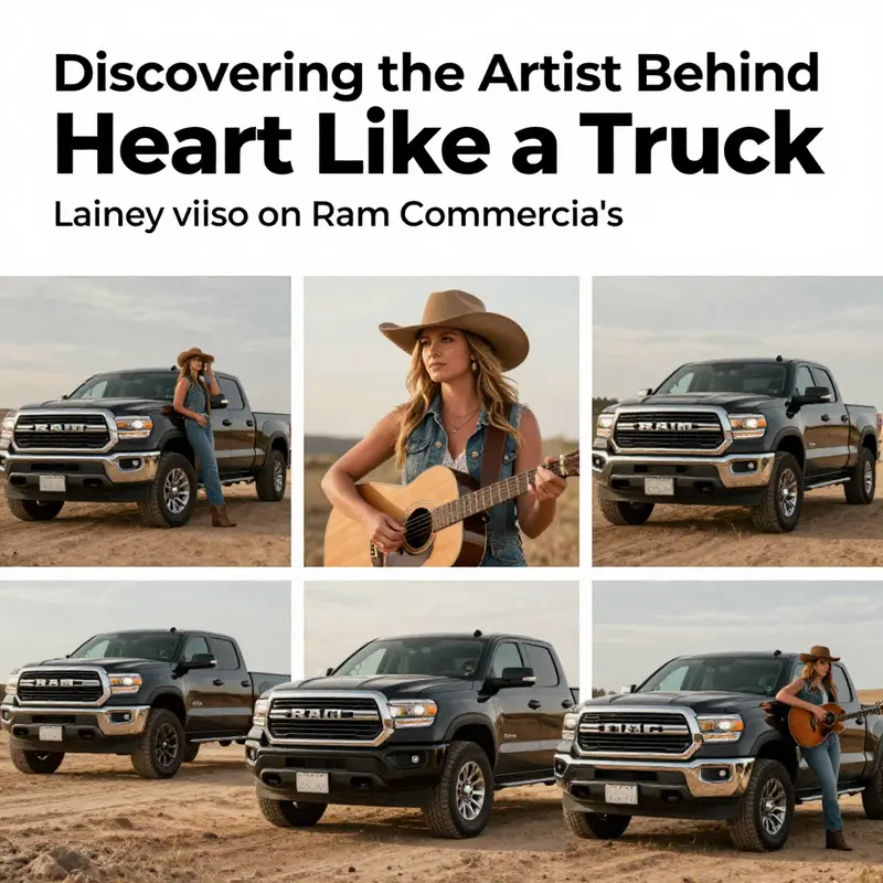 Lainey Wilson’s captivating performance matching the rugged appeal of Ram Trucks.