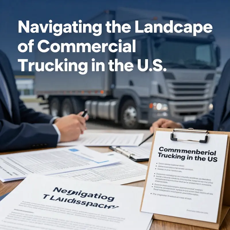 Overview of commercial truck statistics in the U.S., highlighting the fleet’s diversity and size.
