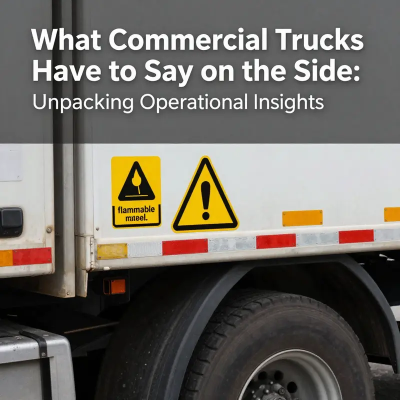 The functional design elements of commercial trucks that enhance loading and unloading efficiency.