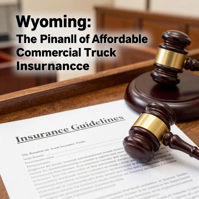 A glimpse of Wyoming’s pristine landscapes that align with its reputation for low commercial truck insurance rates.