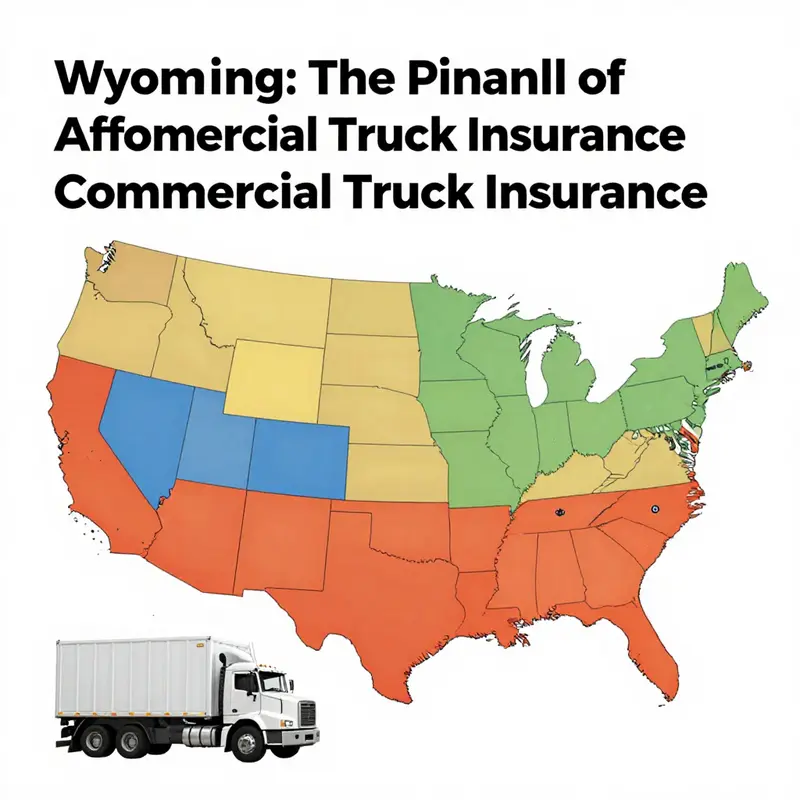 A glimpse of Wyoming’s pristine landscapes that align with its reputation for low commercial truck insurance rates.