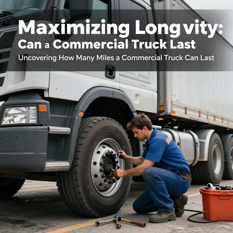 A robust commercial truck exemplifying durability and longevity, highlighting its structural integrity.