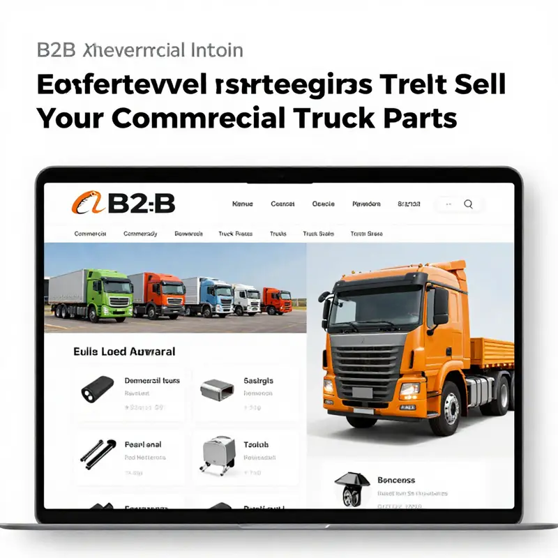 An overview of online marketplaces where commercial truck parts can be sold.
