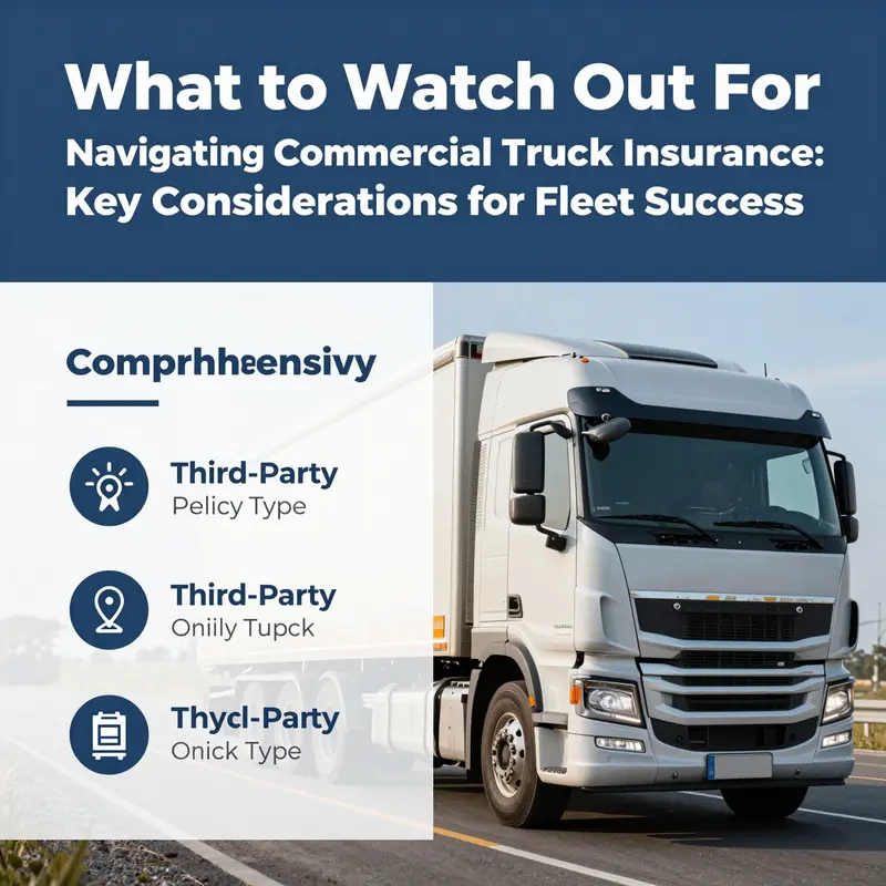 A commercial truck highlighting the importance of mandatory liability coverage for legal compliance.