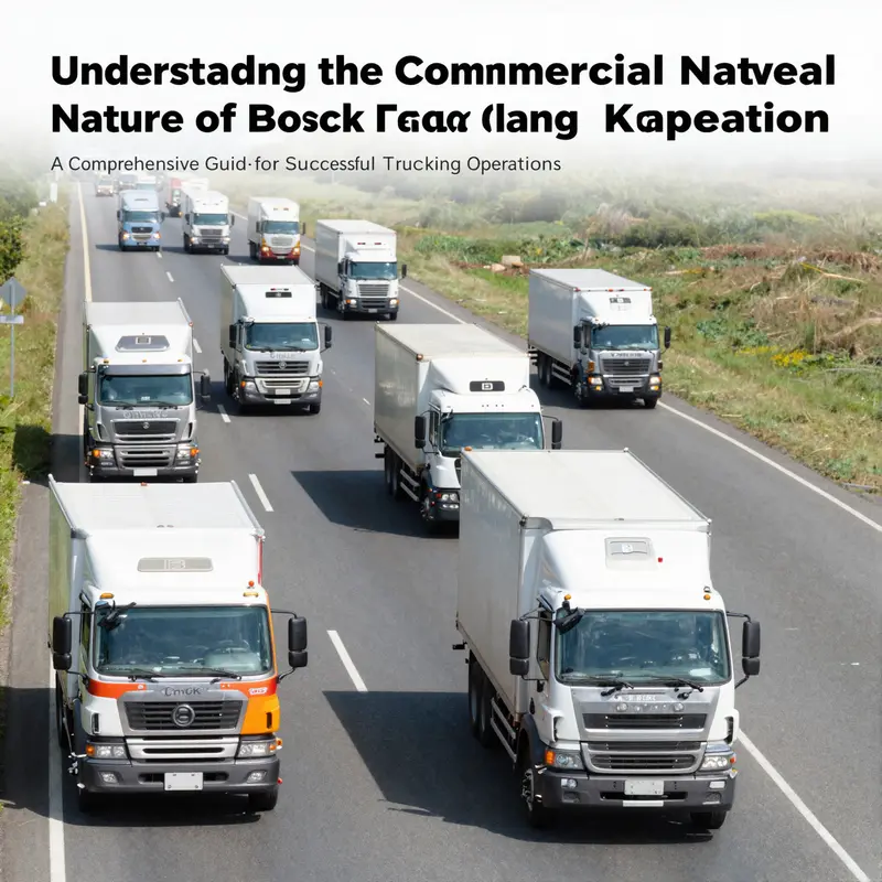 A highway filled with diverse commercial trucks, showcasing those with B plates among them.