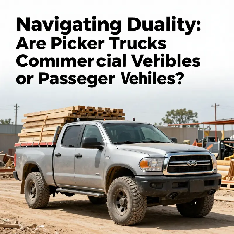 A pickup truck thoughtfully positioned at a construction site, representing its essential commercial utility.