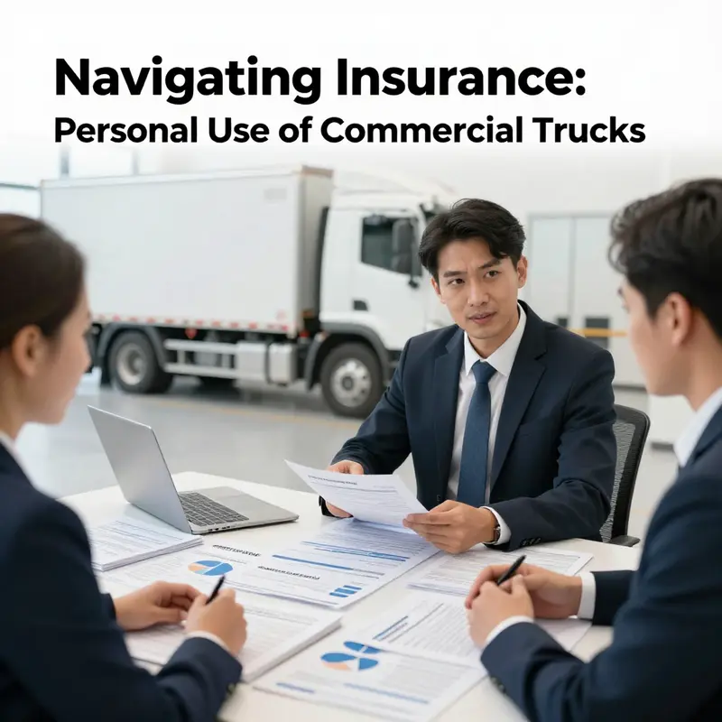 A commercial truck successfully transitioned for personal use, emphasizing adaptability and proper insurance compliance.