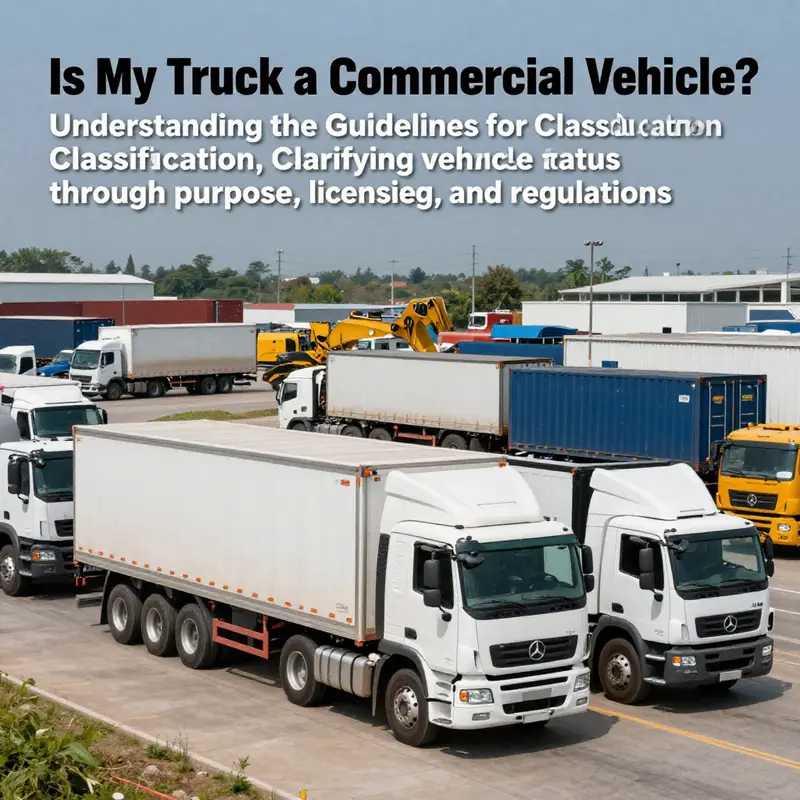A variety of commercial trucks from different industries illustrating their versatility.