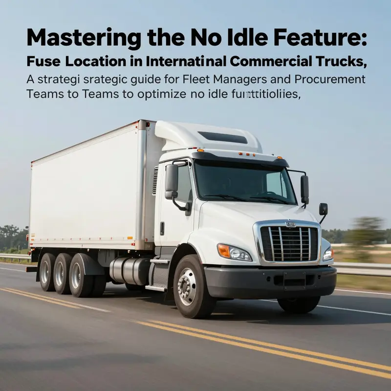 A captured image of an International commercial truck highlighting its robust design and performance capabilities.