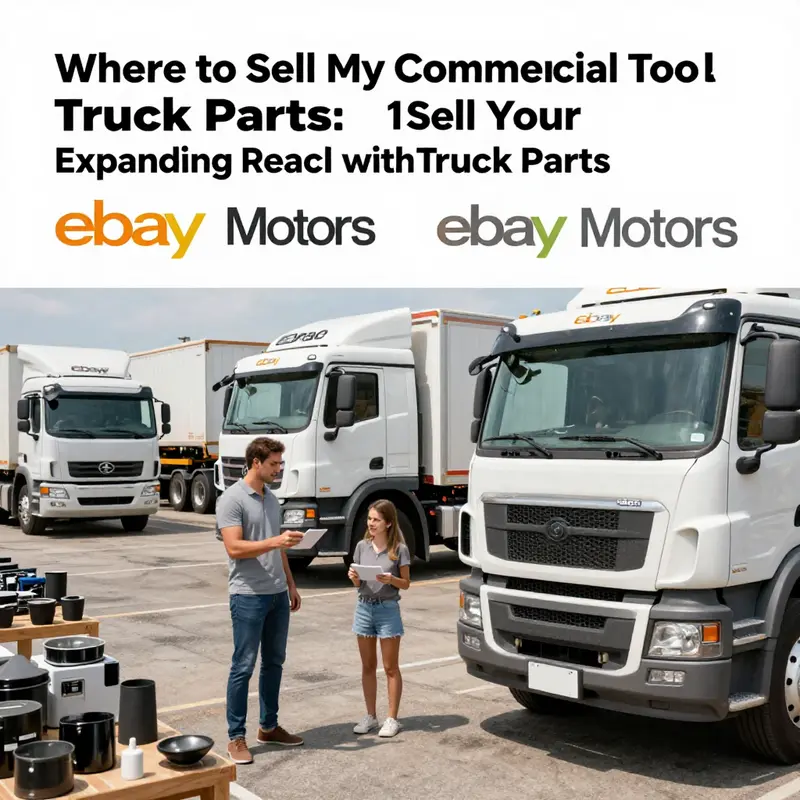An overview of online marketplaces where commercial truck parts can be sold.