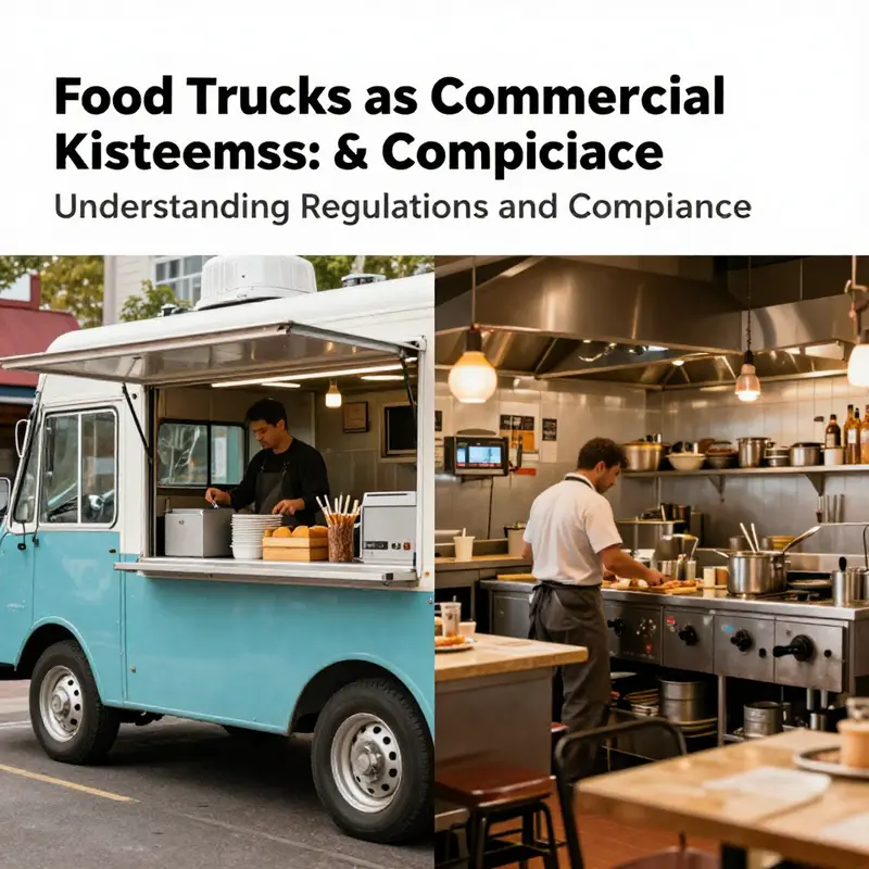 A food truck displaying its formal licenses and health permits, showcasing compliance with regulations.