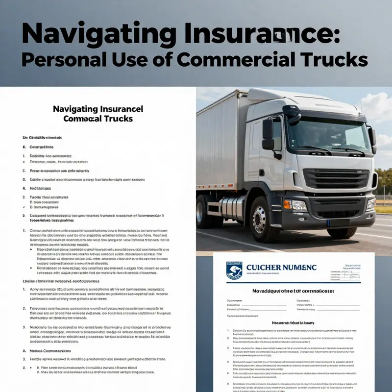 A commercial truck successfully transitioned for personal use, emphasizing adaptability and proper insurance compliance.