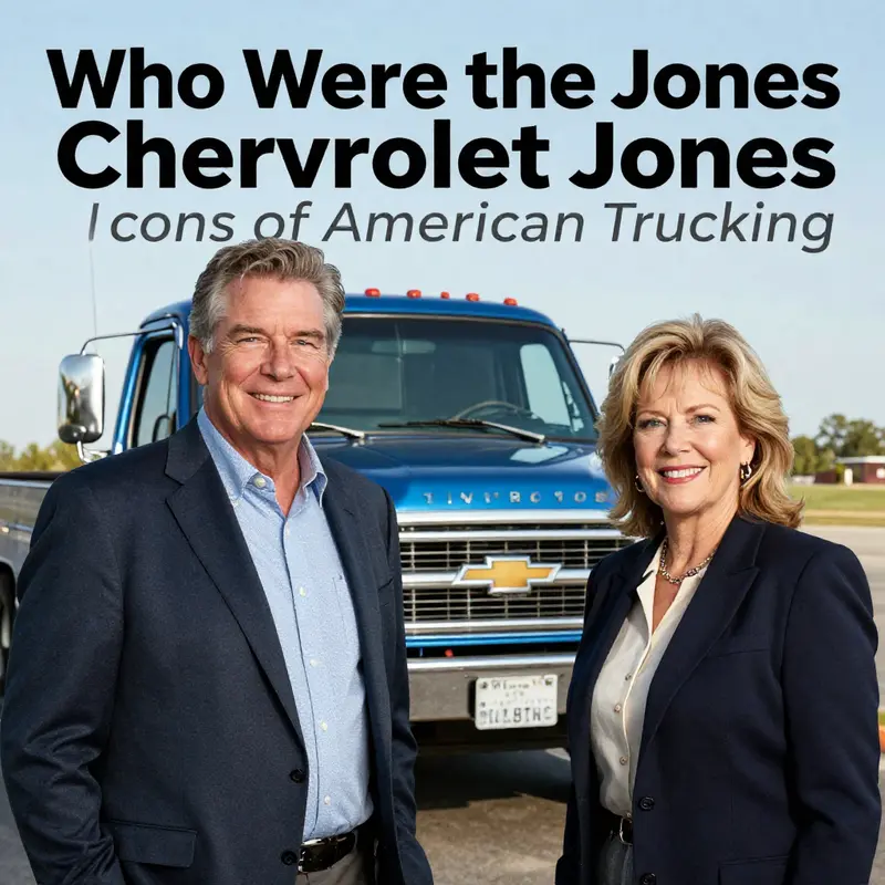 Tom and Mary Jones, the memorable couple from the Chevrolet truck commercial, epitomized American family values and rugged individualism.