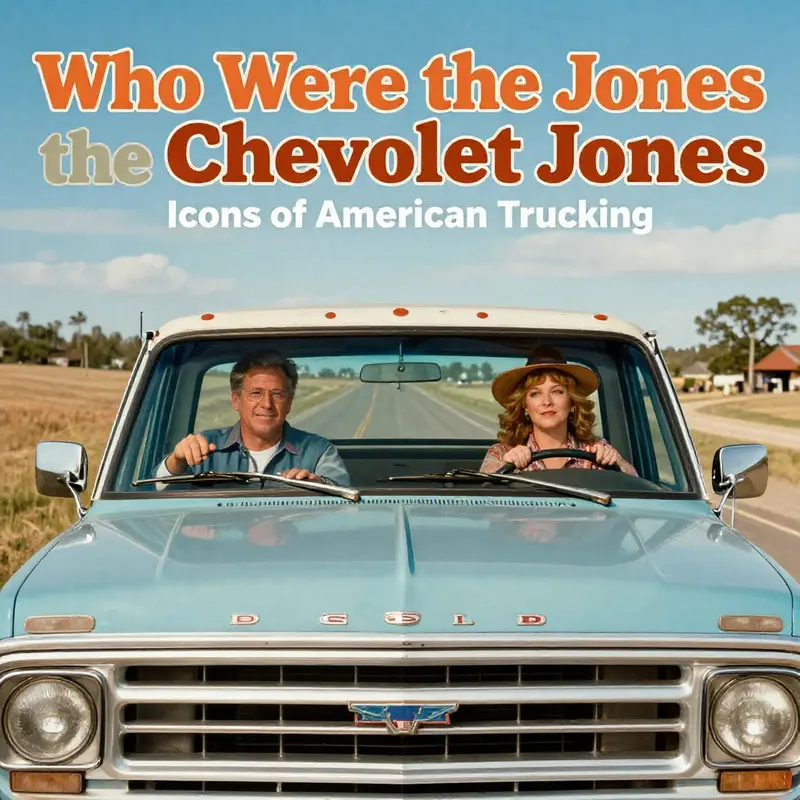 Tom and Mary Jones, the memorable couple from the Chevrolet truck commercial, epitomized American family values and rugged individualism.
