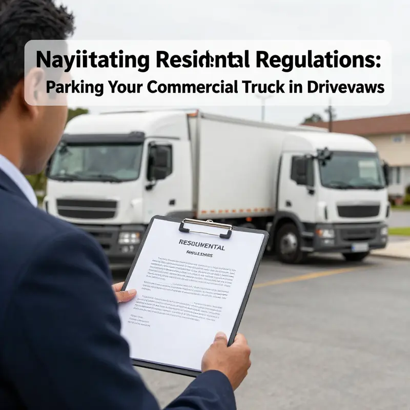 A city planning officer analyzing local regulations on vehicle parking.