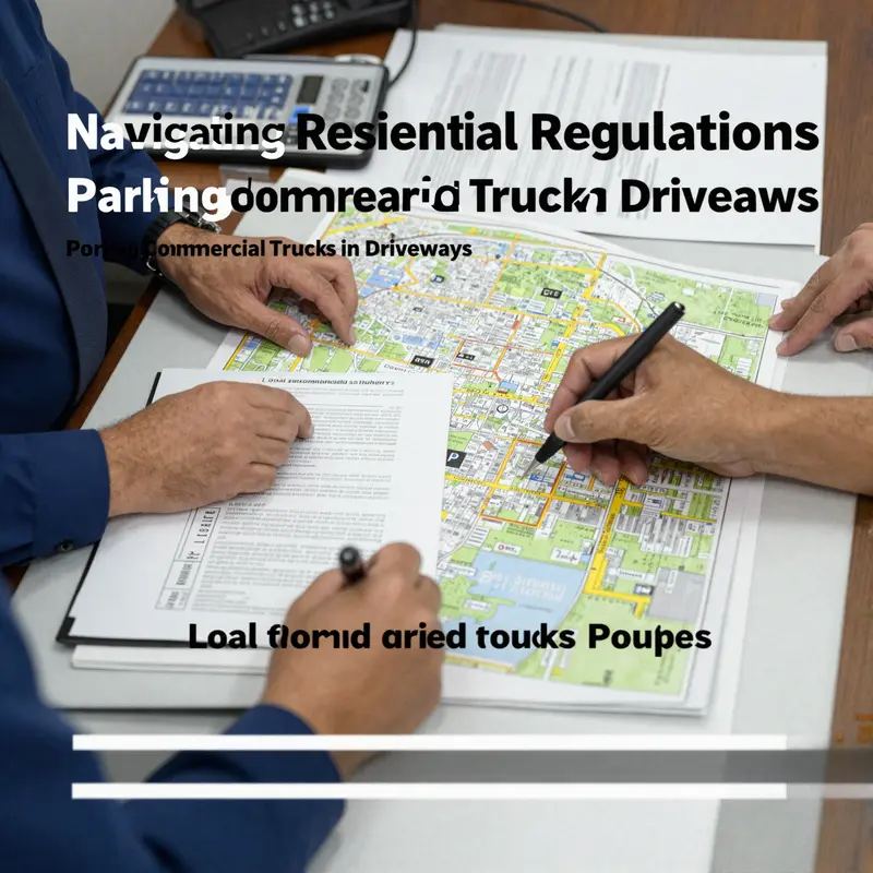 A city planning officer analyzing local regulations on vehicle parking.