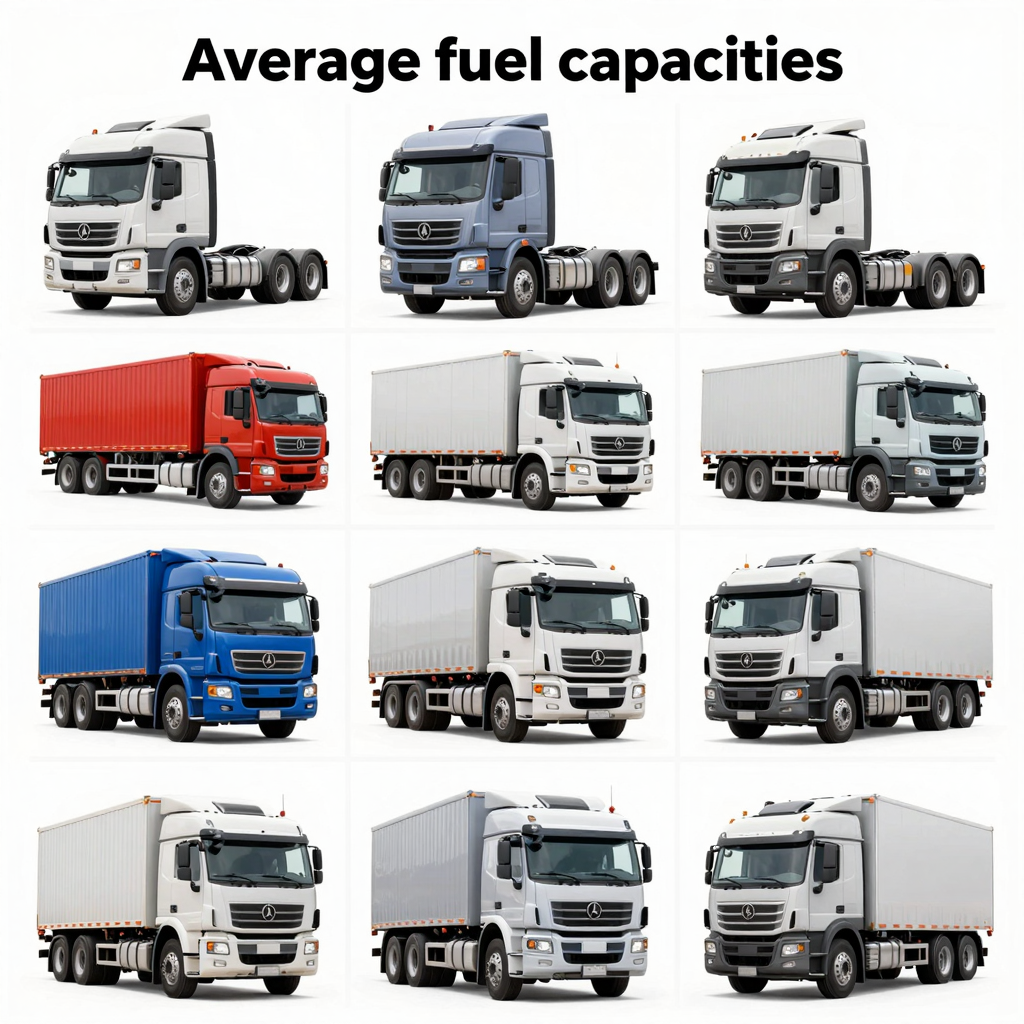 Average Fuel Capacity of Trucks