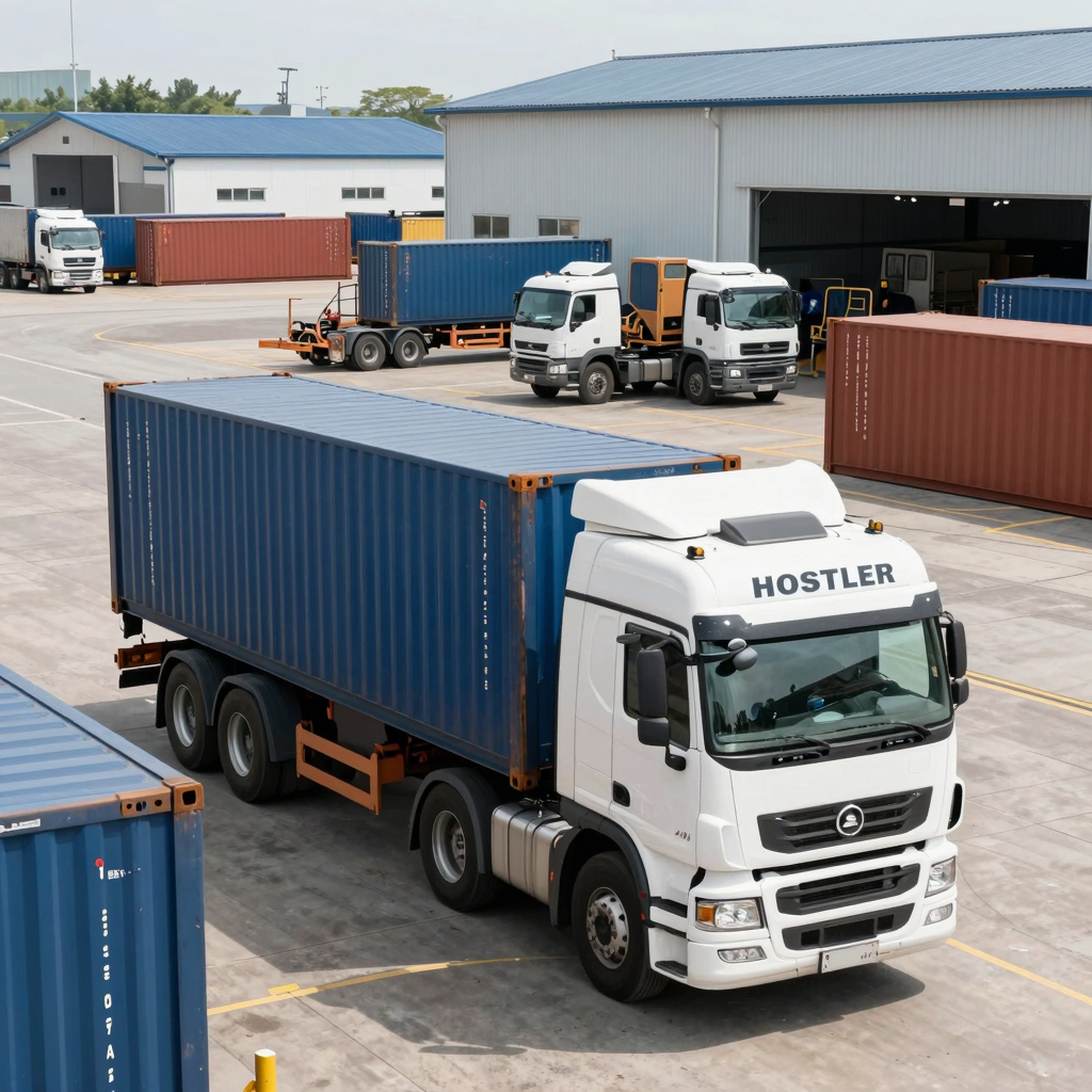 Hostler Trucks in Action