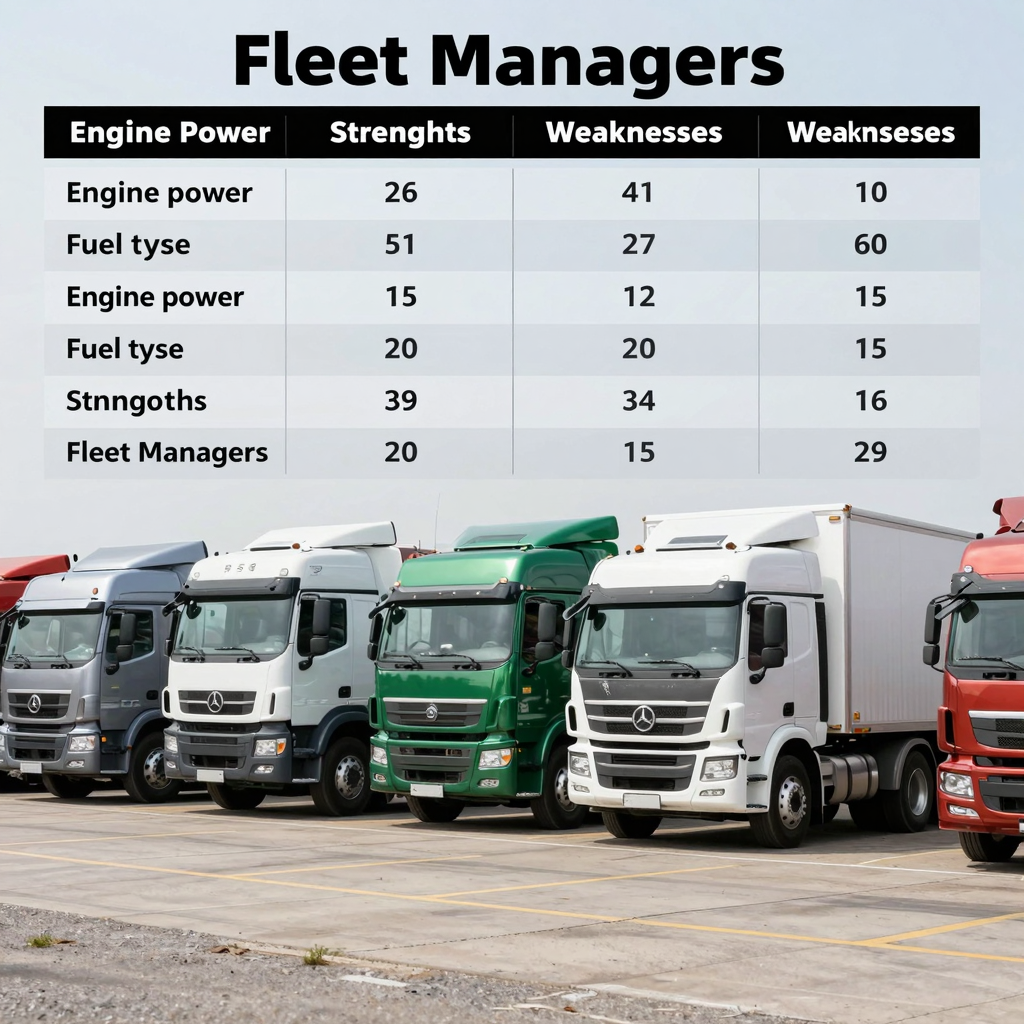 Truck Comparison Chart