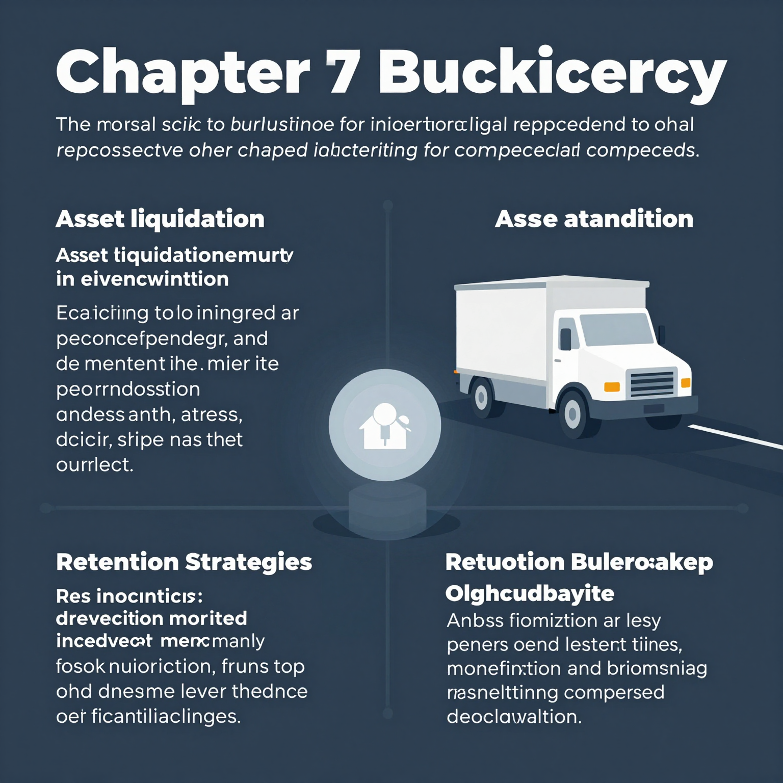 Legal Process of Chapter 7 Bankruptcy for Commercial Trucks