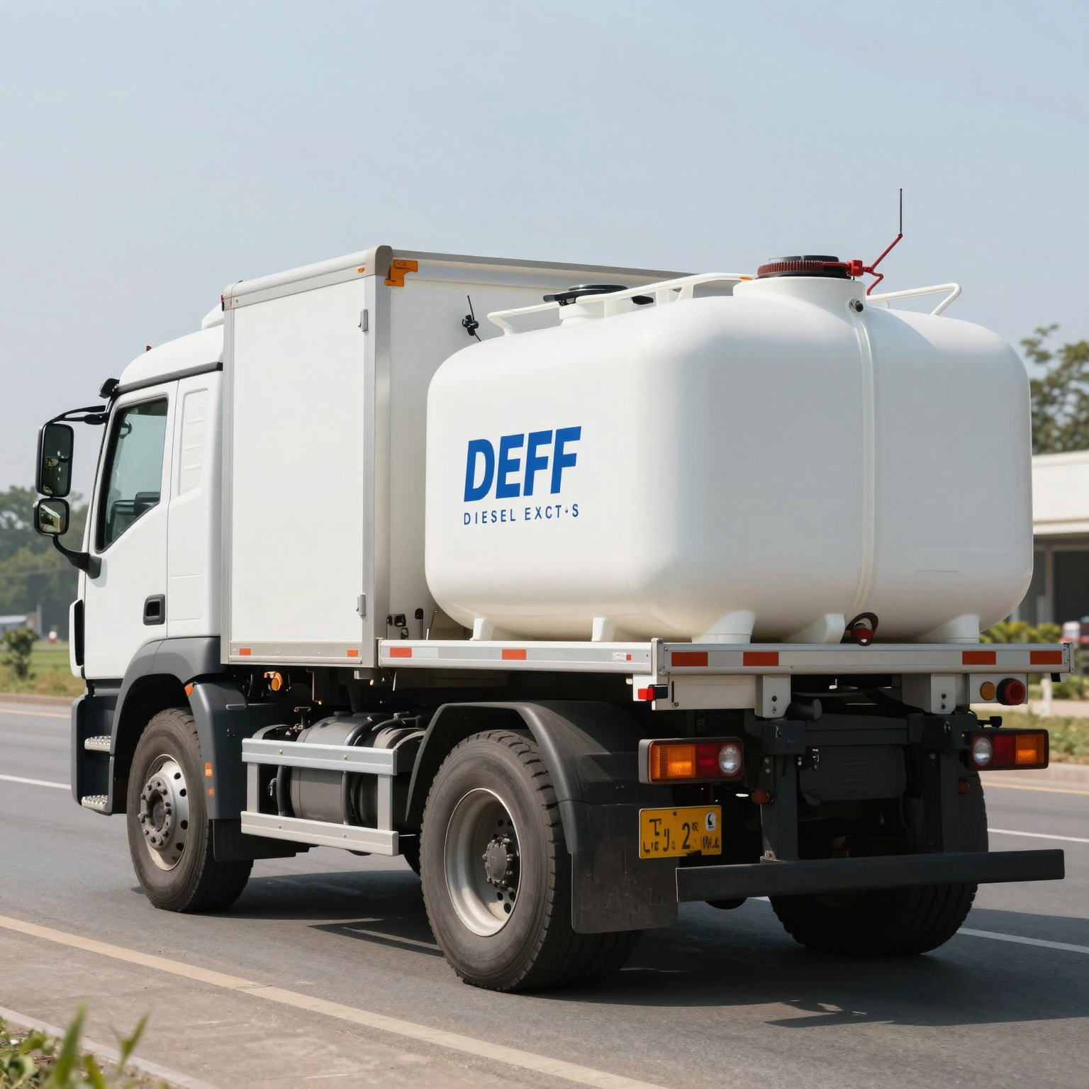 Commercial Diesel Truck with DEF Tank