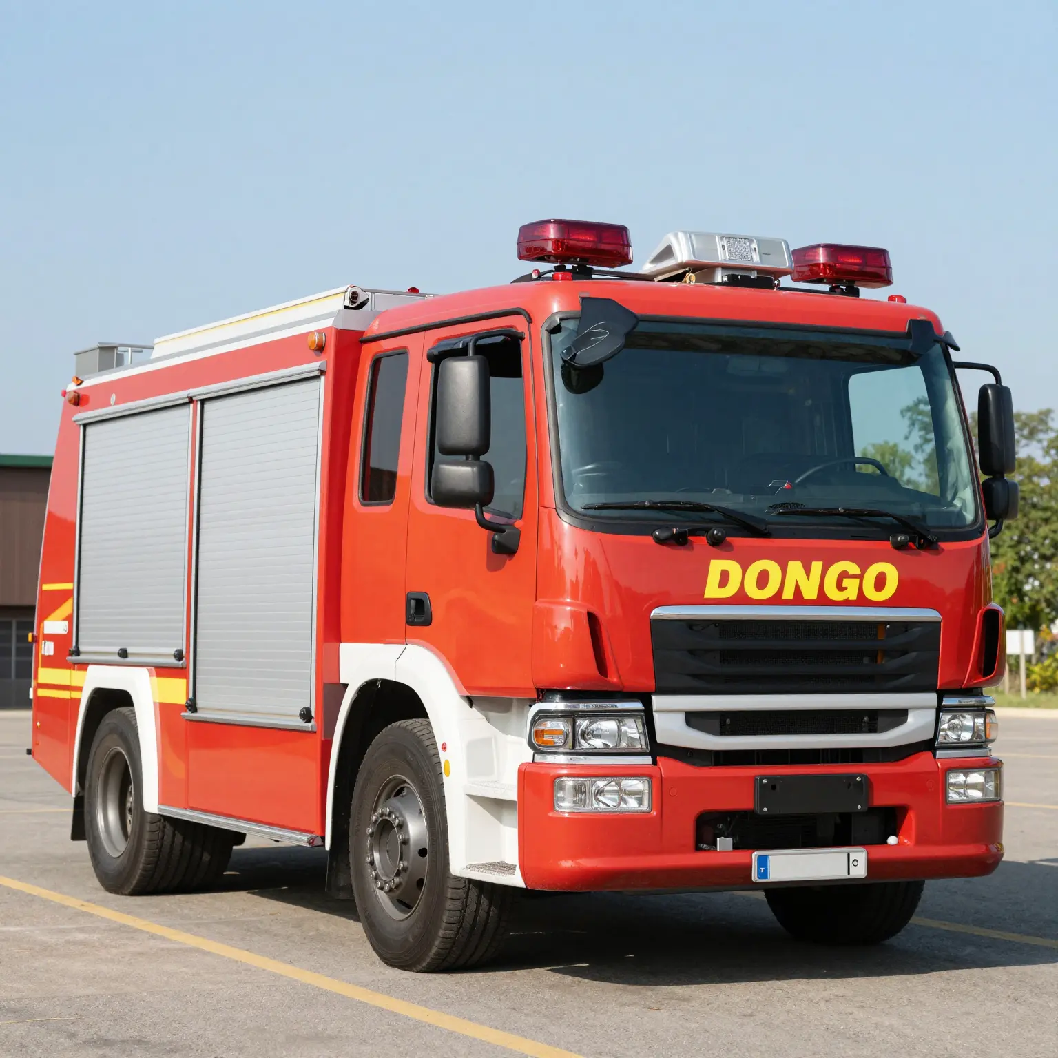 Modern Fire Engine